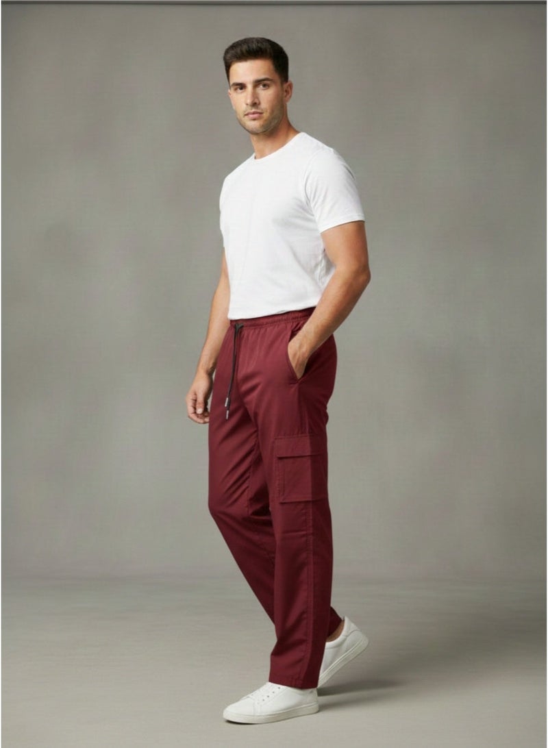 سبال بنطال رياضي للجنسين من SPALL – بنطال جوجرز رياضي فاخر للرجال والنساء، مريح للتدريب والتمارين، أسود أزرق خمري، المقاسات M L XL - Image 5